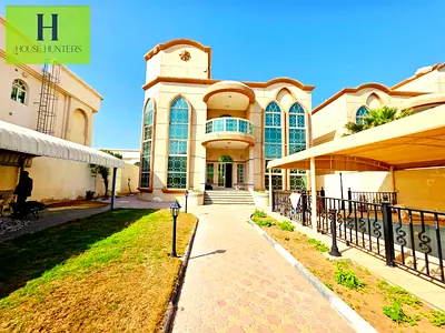 BEAUTIFULL BIG VILLA WITH BIG SWIMMING POOL 4 BEDROOMS VILLA AVAILABLE FOR RENT IN AL SHARQAN SHARJAH