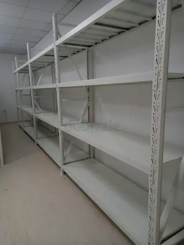 Used Heavy Duty Industrial Storage Shelving Racks - 4 Bays, 4 Levels