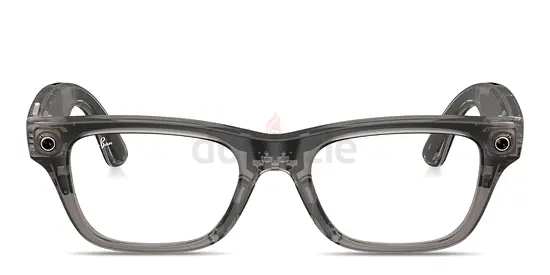 Meta Blayzer Gray Clear Full-Rim Eyeglasses Frame Sealed Box
