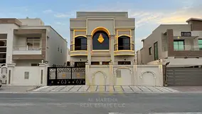 🏡 Luxury Villa for Sale in Al Yasmeen – Ajman | Double Front (Front & Back) | Rooftop | Freehol