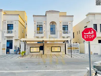 استلم فيلتك جاهزة للسكن بمنطقه العامرة عجمان - طابقين وروف تقسيمات داخلية واسعة جدا وتشطيبات فندقية بسعر شامل رسوم التسجيل والتميلك وتكيف مركزي تملك