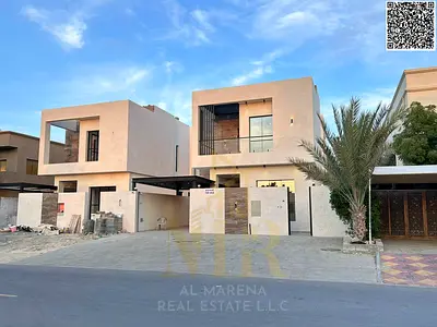 فيلا فاخرة للبيع في الروضة 3 | طابقين | 5 غرف نوم ماستر | مجلس وصالة ماستر | مساحة 3600 قدم | تصميم عصري وموقع مميز | بسعر ٢٣٠٠٠٠٠ مليون غير شامل – فر