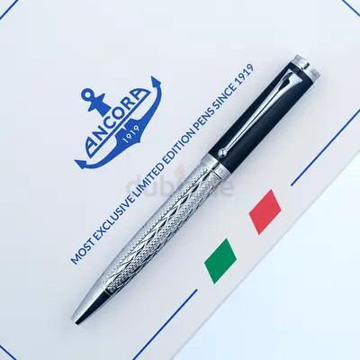 Ancora Dolche Vita Chrome Limited Edition of 1919 pens made in Italy never used brand new