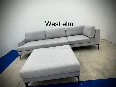 Brand new condition west elm sofa