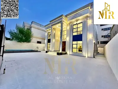 For sale: Classic two-story villa with a rooftop terrace, spacious building area, swimming pool, and elevator. Price includes air conditioning and reg