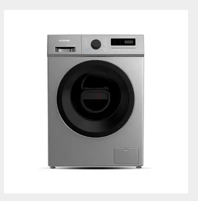 Front Load Washing Machine - Silver, Good Condition, Used once with warrenty