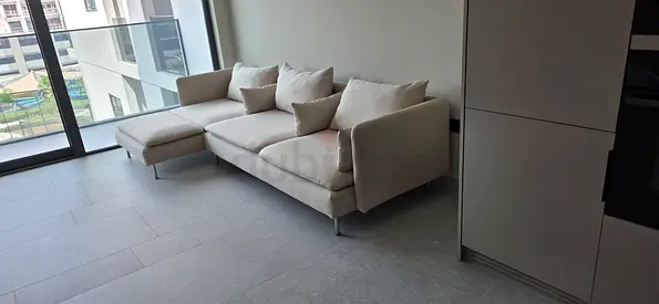 Soderhamn L shape sofa beige
