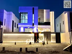 Villa for sale in Al-Haliyo 2, consisting of 4 rooms, a swimming pool, and 6 bathrooms. Registration