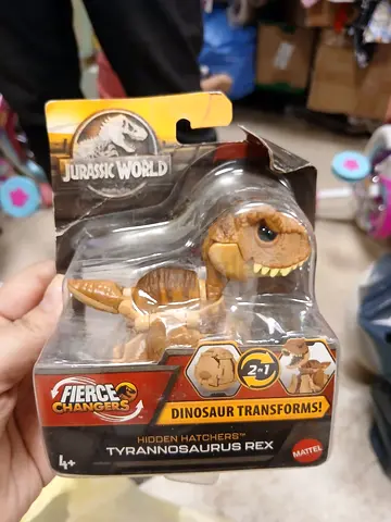 Jurassic World Fierce Changers Tyrannosaurus Rex 2-in-1 Transforming Figure (New)