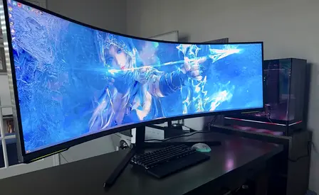 samsung Odessey Neo G9 Model 57 inch 4K 240hZ monitor