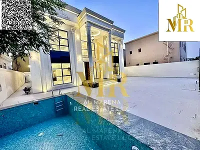 تمتع بالرفاهية بمسبح ومصعد | تملك فيلا فاخرة بالروضة عجمان | 6 غرف ماستر وروف| لقطة بسعر تنافسي علي شارع الشيخ عمار تمتع بالرفاهية بمسبح ومصعد | تملك