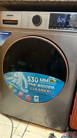 Geepas Front Load Washing Machine 7kg - Good Condition