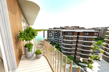 High Floor | Balcony | Partial Canal View