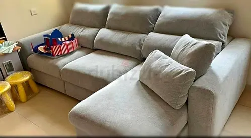 Ikea Eskelstuna L shape sofa bed Gray