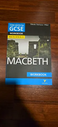 IGCSE Macbeth Workbook and Study Guide