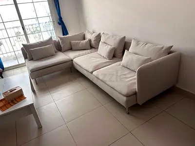 Ikea Soderamn Corner Sofa Beige
