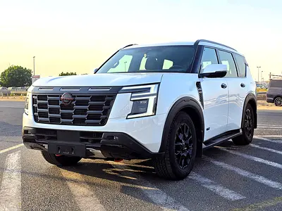 Nissan Patrol PRO 4X 3.5L A/T V6T AWD Gcc White Color 2026 Model