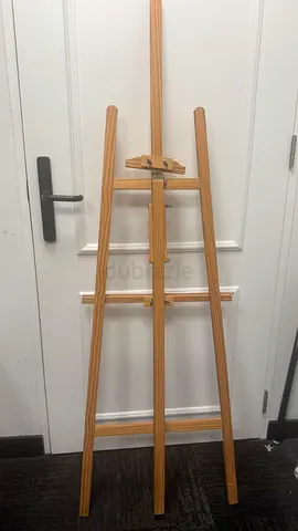 wooden easel