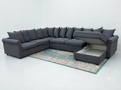 Large Sleeping Area
When opened, the sofa provides a spacious sleeping surface with plenty of room f