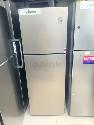 Silver Top-Freezer Refrigerator - Good Condition