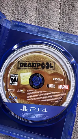 Deadpool (PS4) game disc - Good condition