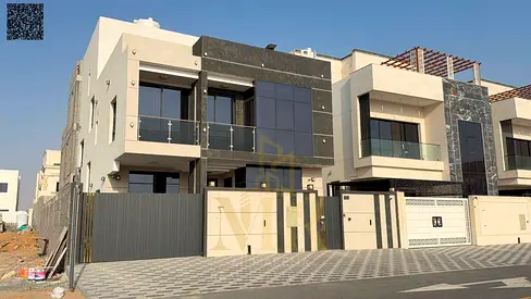 فيلا بسعر شامل رسوم التسجيل والتمليك على الشارع الرئيسي جاهزة للسكن بخصم خاص للكاش في أرقي مناطق عجمان تملك حر لجميع الجنسيات..