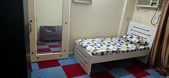Private bachelor room available