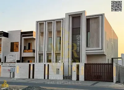 بالقرب من السوق الصيني وشارع محمد بن زايد | طابقان | 5 غرف نوم ماستر | تصميم مودرن | تشطيب فندقي | شامل الكهرباء والمياه والمكيفات