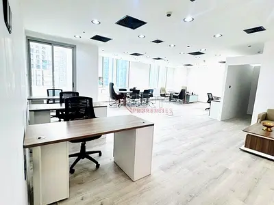 Fully Furnished Office | Canal & Skyline Views | Open Workspace
