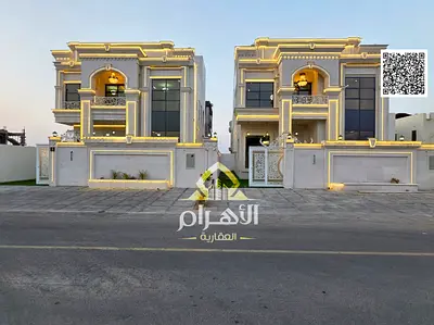 للبيع فيلا فاخره بسعر شامل رسوم التسجيل قابل للتفاوض موقع قريب الخدمات وشارع الامارات 611