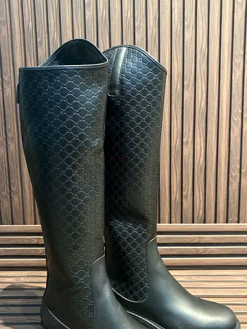 Gucci Leather Boots