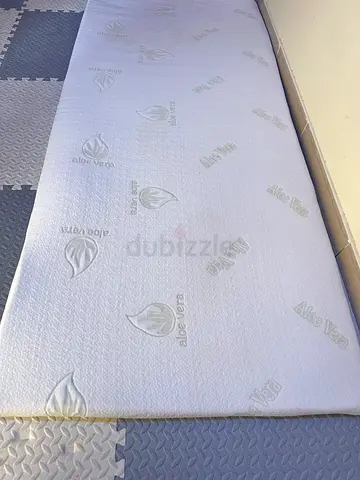 Single Aloe Vera Mattress pad - Good Clean Condition 90cm x 200cm