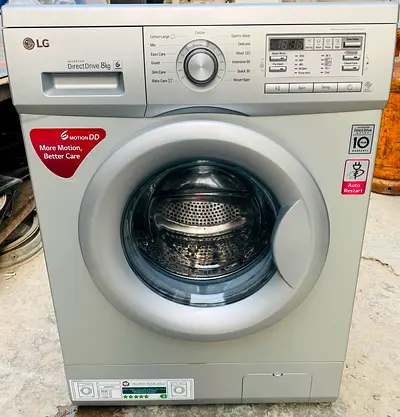 LG 8kg Front Load Washing Machine - Direct Drive, Good Working Condition