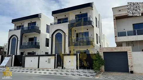 فيلا مقابل استراحة الشيخ بالقرب من السوق الصيني | طابقان وروف | 5 غرف نوم ماستر | موقع استراتيجي | السعر شامل رسوم التسجيل والتمليك