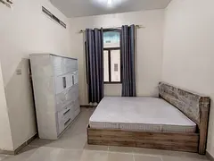 Furnished studio room for rent for family at Mohamed Bin Zayed city zone 1 near mazyad mall