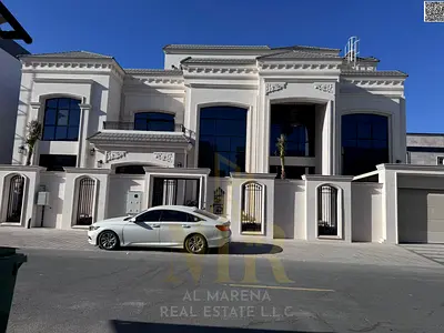 Luxury smart villa in Al Zahia with a swimming pool and elevator, on an area of ​​6000 sq ft, price includes electricity, water and central air condit