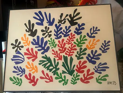 Matisse Sheaf fern replica