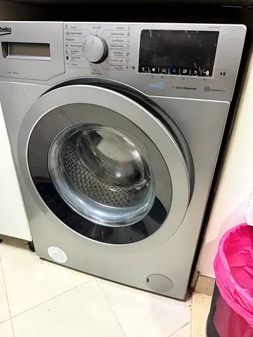 Beko Front Load Washing Machine - Silver, Good Working Condition