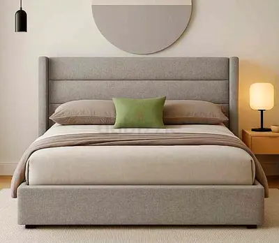 Brend New Luxury Queen size 160x200 Bed with spring mattress available
