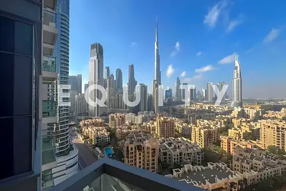Burj Khalifa View | Vacant Now | High Floor