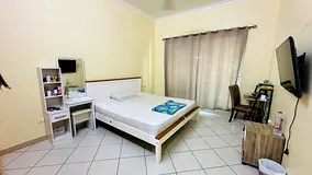 Master Bedroom for Rent Behind Burjuman Mall and Closer to Metro with attached bathroom balcon