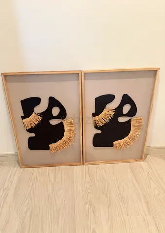 Maliha Wooden Framed Wall Art