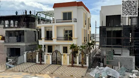 Luxury villa in Al Bahia with private pool and high-end finishing, all services included