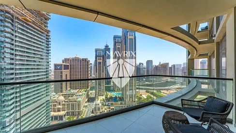 Canal Open View | Furnished | High Floor | Vastu