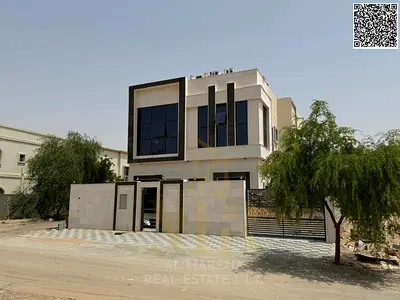 فيلا فاخرة للبيع في الحليو 2 | بالقرب من شارع الإمارات العابر | مساحة 3,014 قدم | طابقين | 5 غرف نوم ماستر | مجلس وصالة بالمغاسل | مطبخ مودرن | حوش جا