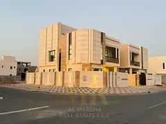 An unmissable opportunity in Al Bahia! A luxurious 6-bedroom villa with a rooftop terrace, including
