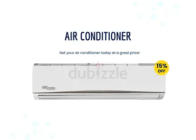 Super General 2.5 Ton Split Air Conditioner, 30000 BTU and Rotary Compressor