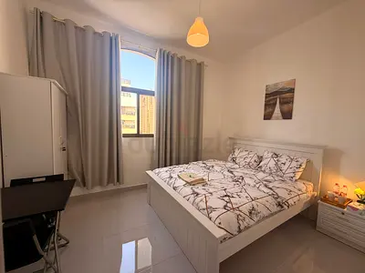 Fully Furnished Room with Attached Bathroom – Daily Rental | Abu Dhabi City