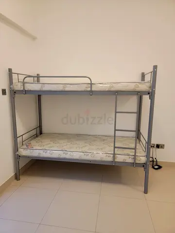 Brand new silver bunk beds available.