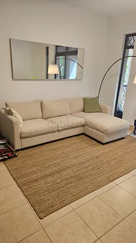 Elegant sofa bed with storage